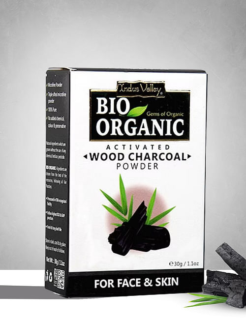Bio Organic Activated  Wood Charcoal  Powder