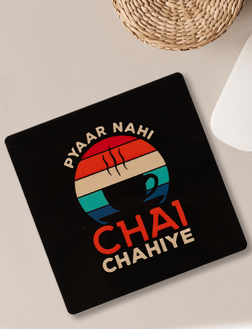 Chai Is Life Coaster