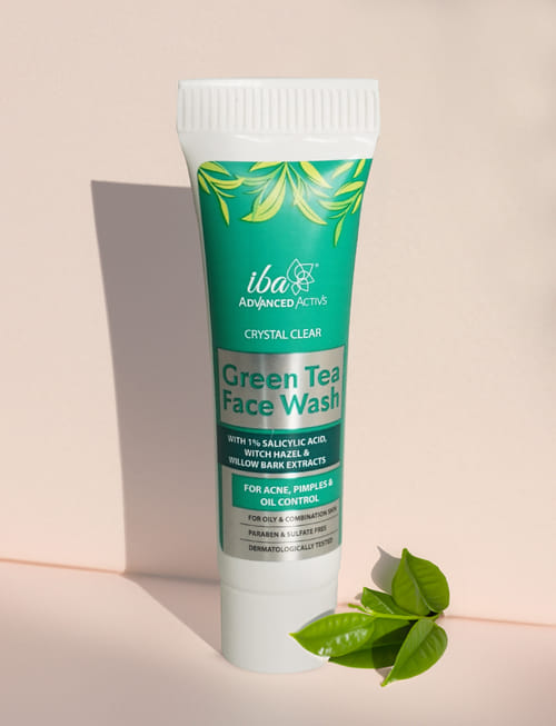 Advanced Activs Crystal Clear Green Tea Face Wash