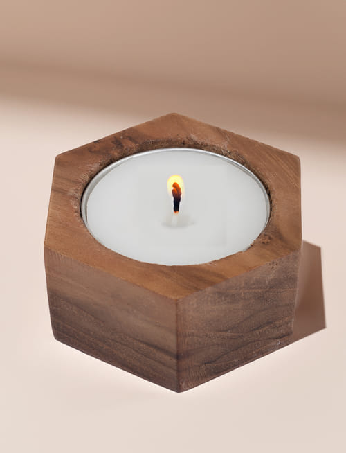 Wooden Candle Holder Wooden Candle Holder
