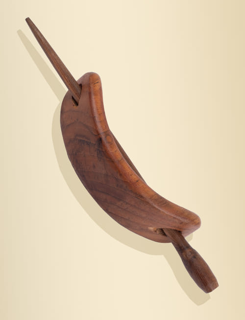 Wooden Hair Clutch