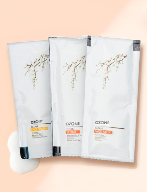 D Tan Extension Range Combo (Face Wash,
Face Pack Cream, Face Scrub) D Tan Extension Range Combo (Face Wash,
Face Pack Cream, Face Scrub)