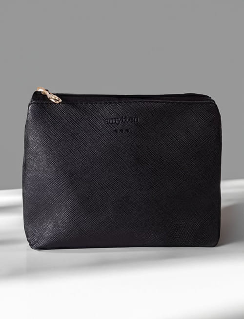 Leather Pouch - Black