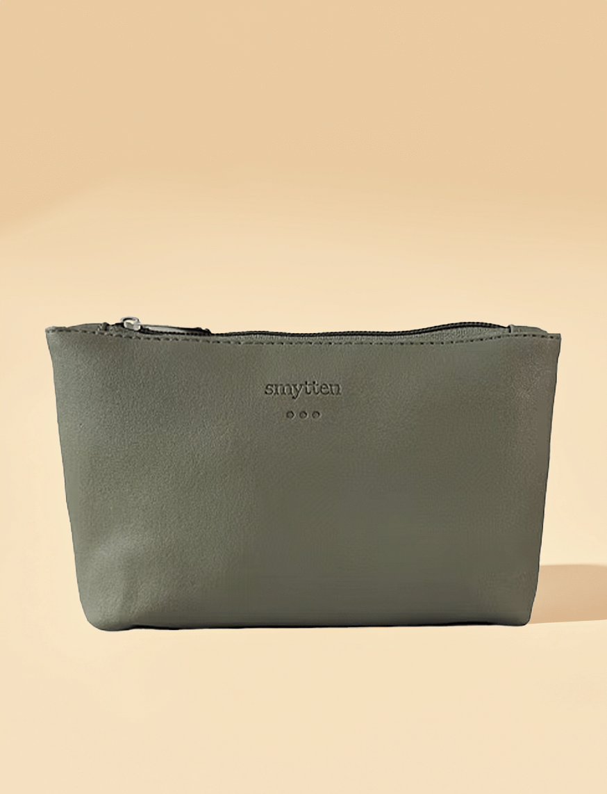 Multi utility 2025 leather pouch smytten