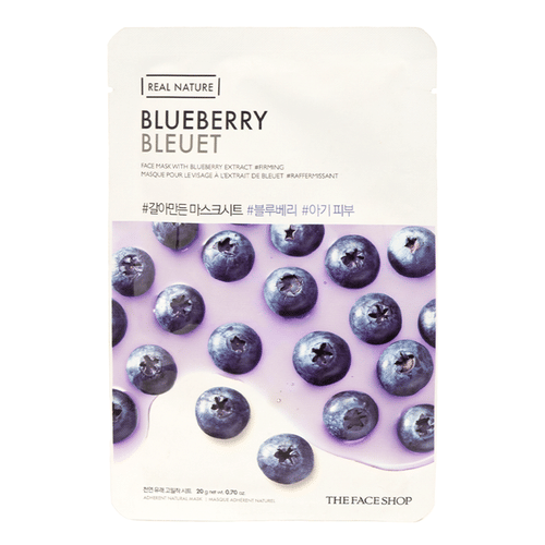 Real Nature Blueberry Face Mask
