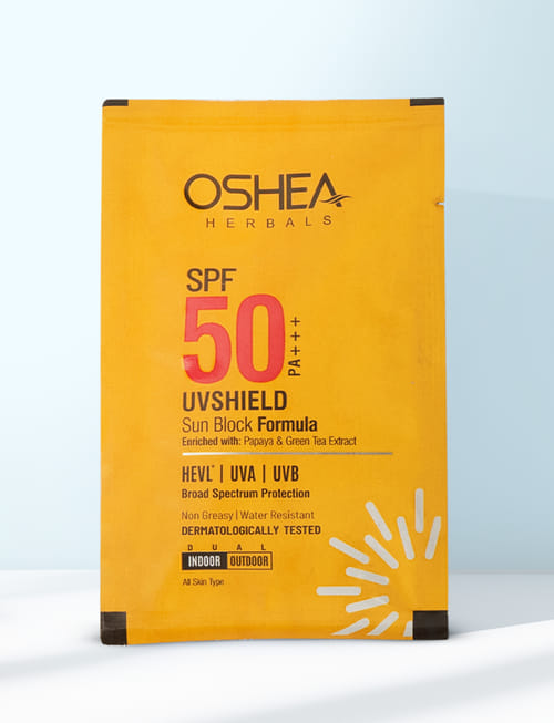 SPF 50 PA+++ UV Shield Sun Block Formula