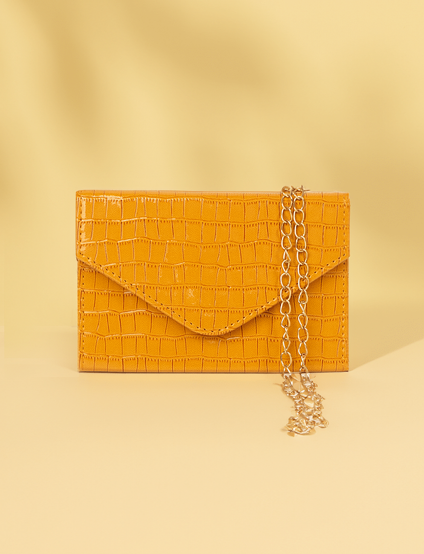 Mustard sling bag online