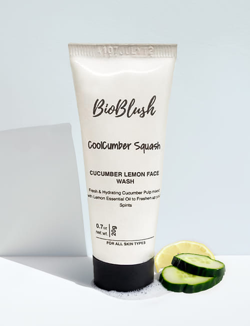 CoolCumber Squash Cucumber Lemon Face Wash With Vitamin C & K