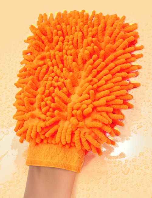 Microfiber Glove - Orange
