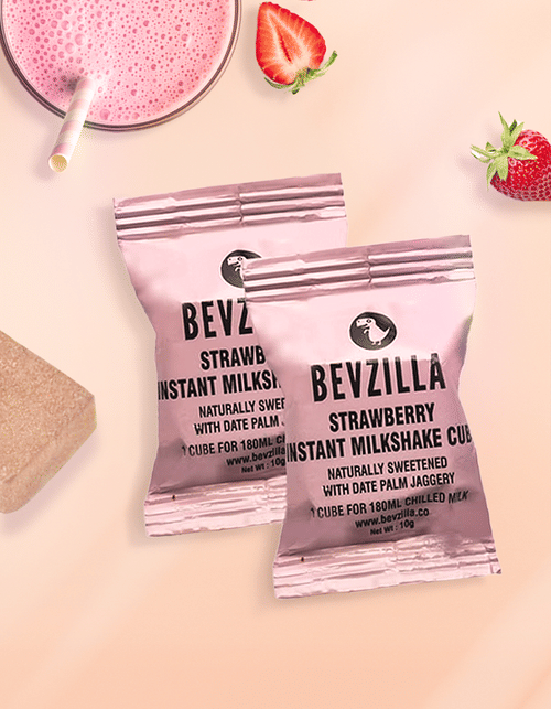 Strawberry Instant Milkshake Cube