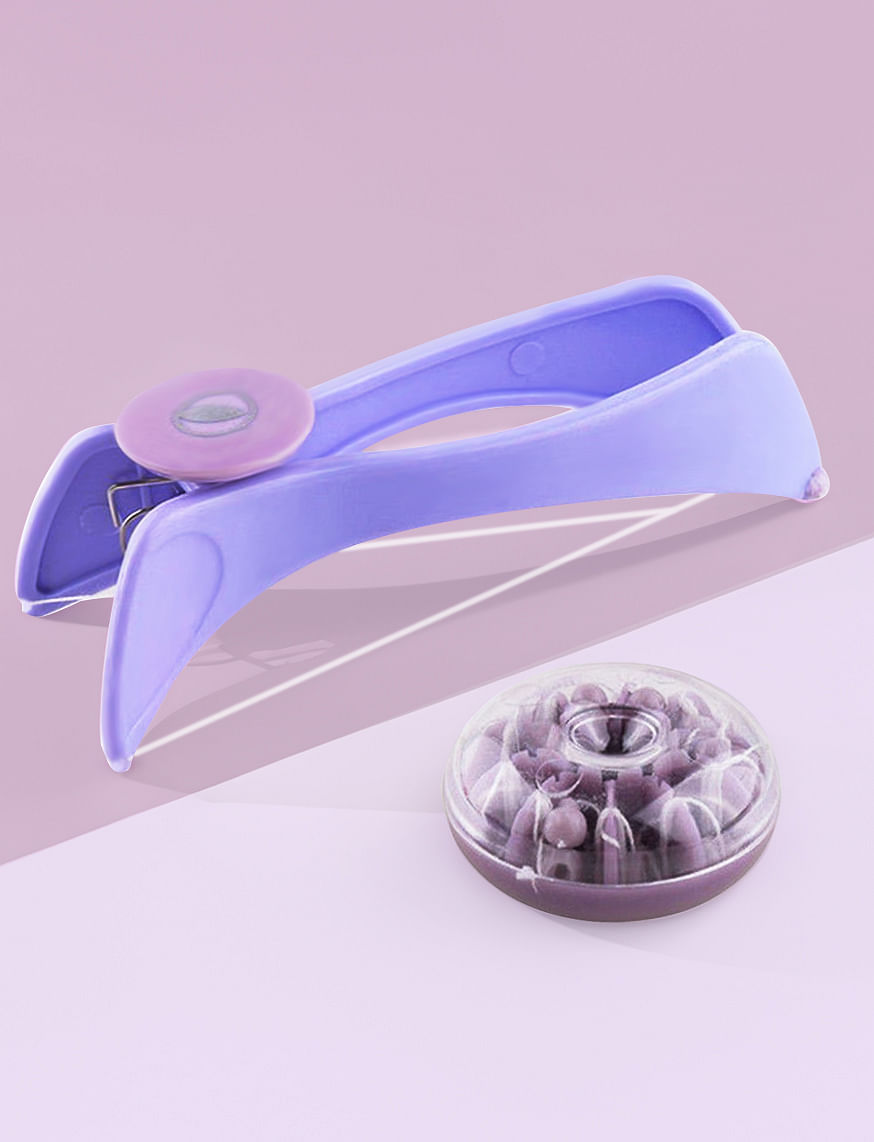 Slique Hair Threading Machine Purple