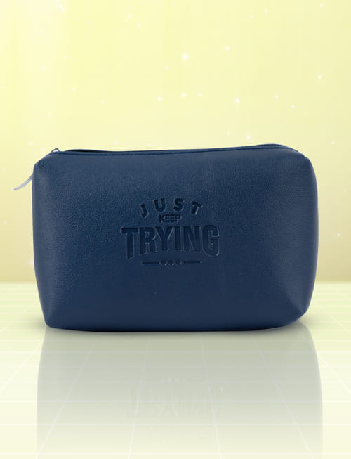 Just Keep Trying Pouch
