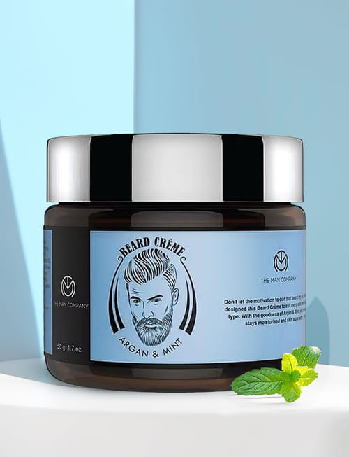 Beard & Moustache Cream - Argan And Mint