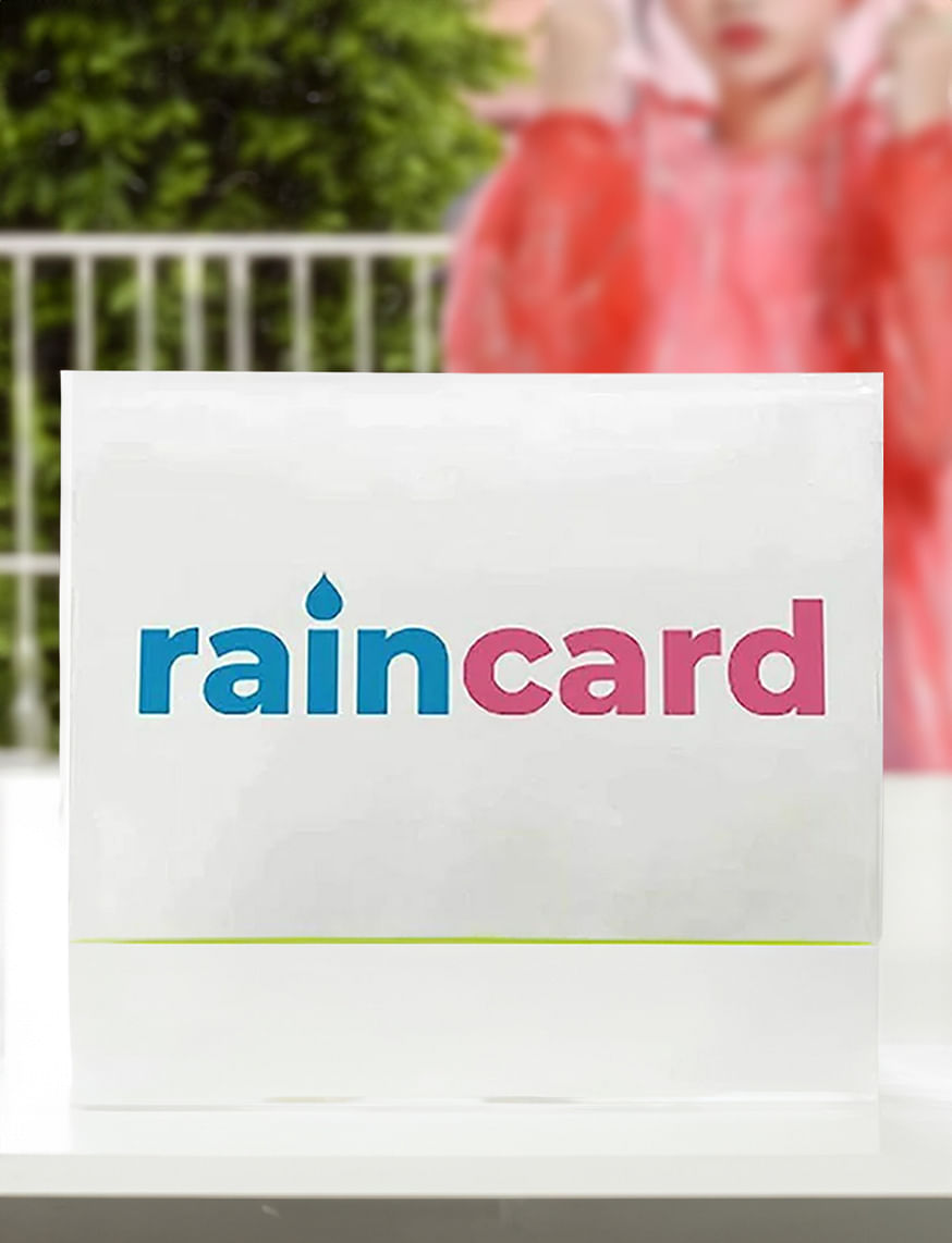 shopperzone limited Reusable Wallet Rain Card Rain Coat for Adults