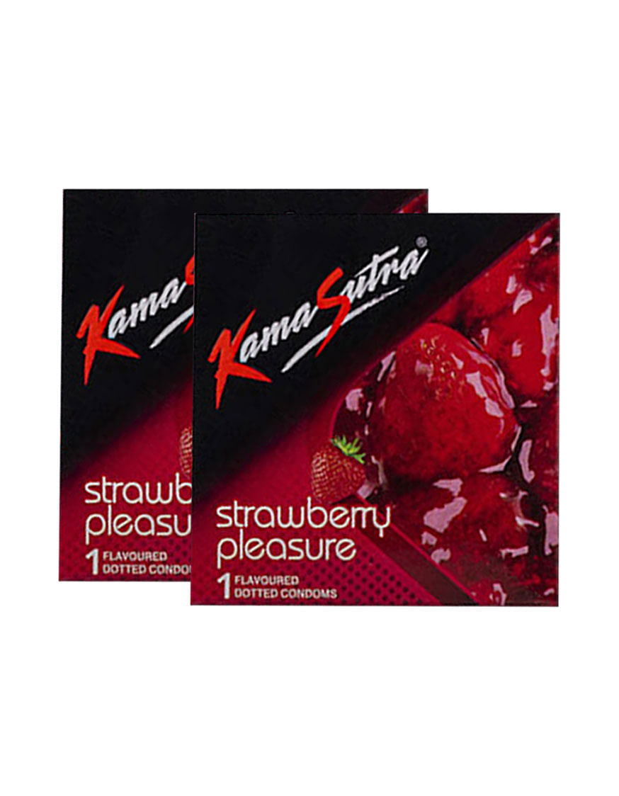 Strawberry Pleasure | Size: Pack of 2 By Kamasutra