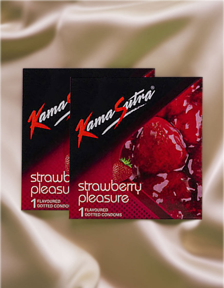 Strawberry Pleasure | Size: Pack of 2 By Kamasutra