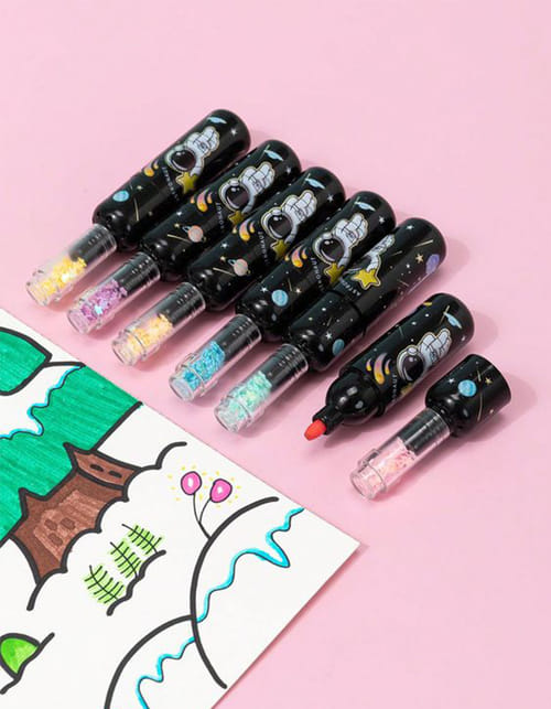 Colorful Highlighter- Astronaut