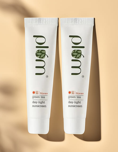 SPF 35 Green Tea Day-Light Sunscreen Gel Duo
