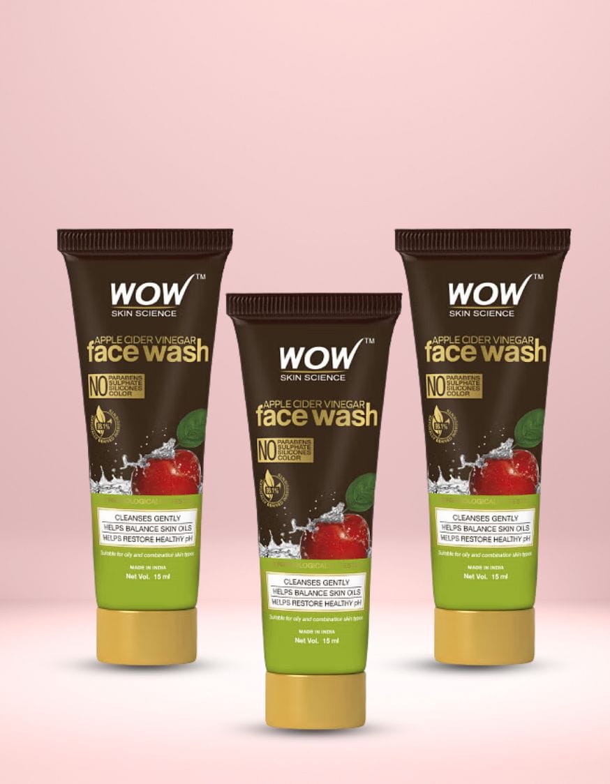 Apple Cider Vinegar Face Wash Trio