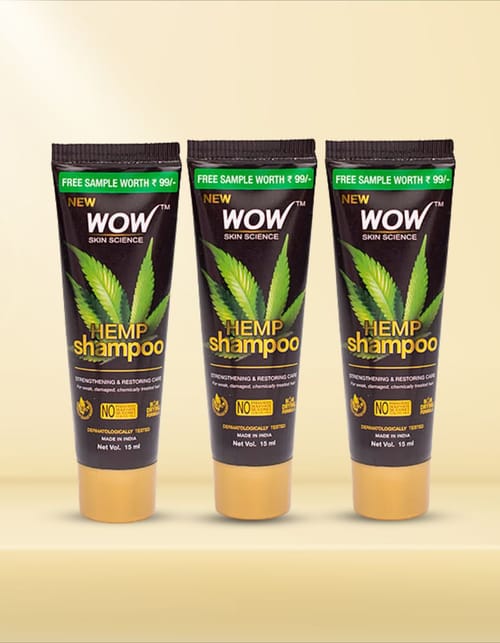 Hemp Shampoo Trio
