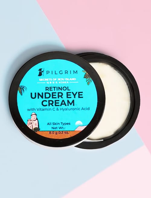 Retinol Under Eye Cream With Vitamin C & Hyaluronic Acid & Free Gift