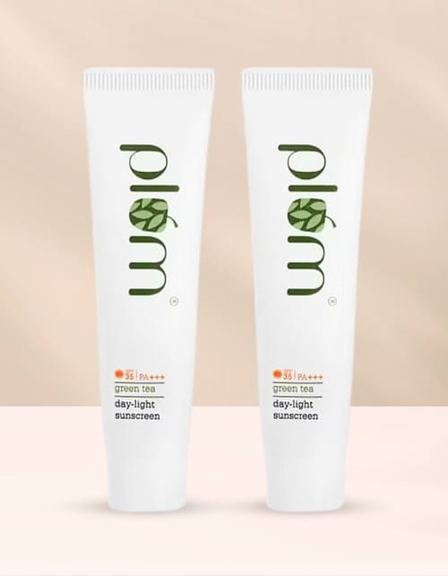 SPF 35 Green Tea Day-Light Sunscreen Gel Duo