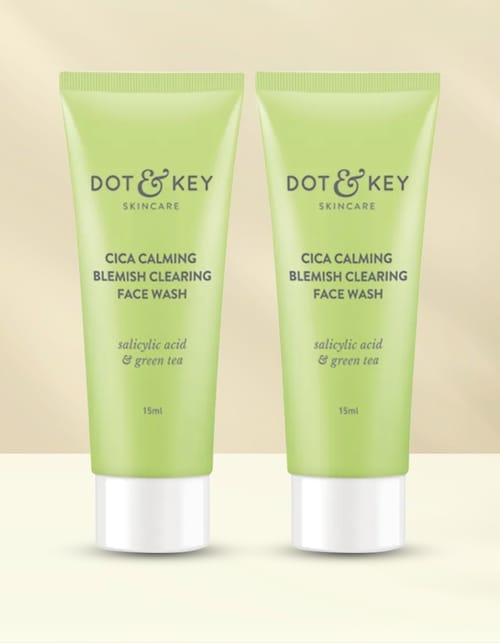 Cica Calming Blemish Clearing Face Wash Duo