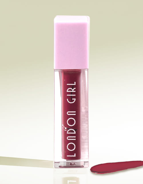 Matte Kisses Long Lasting Liquid Lipstick Waterproof - Kew 11 - Rosy Plum Matte Kisses Long Lasting Liquid Lipstick Waterproof - Kew 11 - Rosy Plum