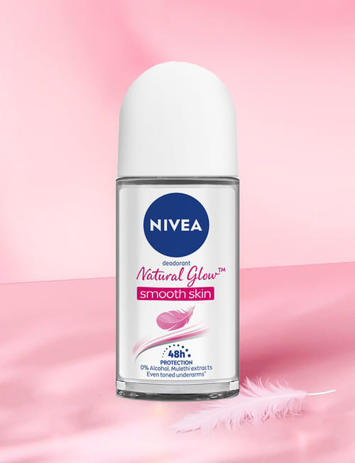 Natural Glow Smooth Skin Deodorant Roll On For Women