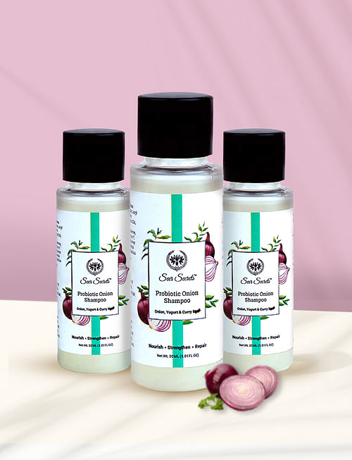 Probiotic Root Strengthening Onion Shampoo Trio
