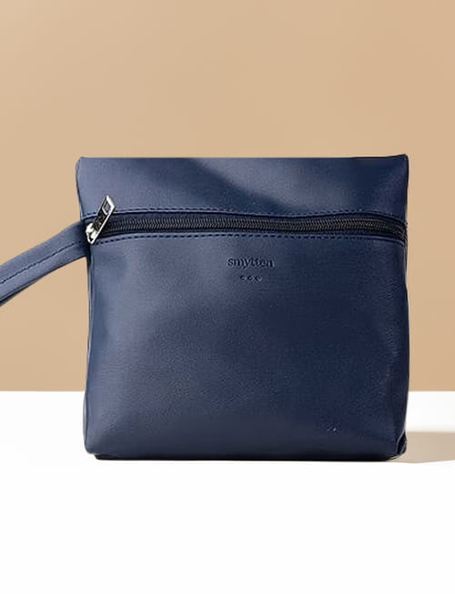 Mens Utility Travel Pouch Blue