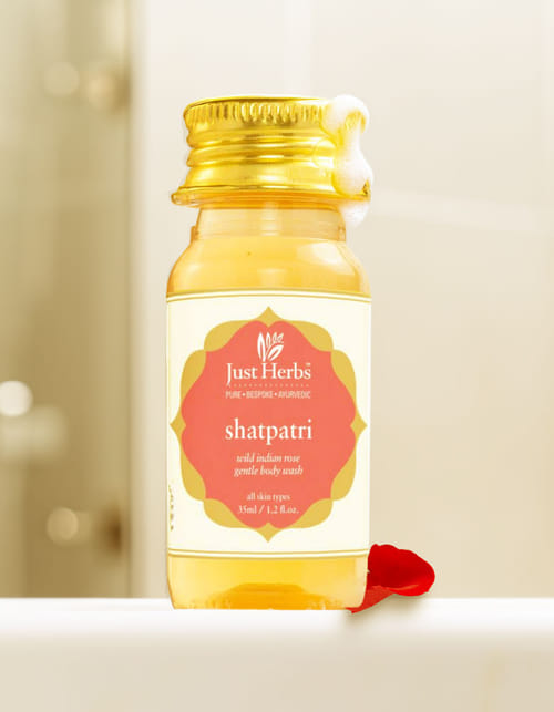 Shatpatri Wild Indian Rose Body Wash
