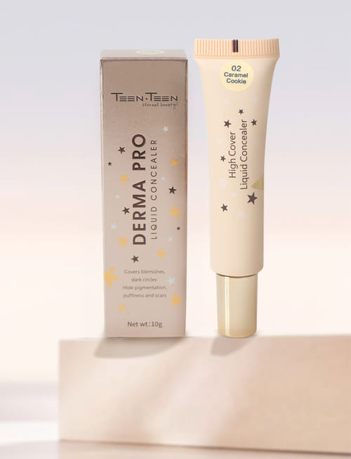 Derma Pro Liquid Concealer (02 -Caramel Cookie)