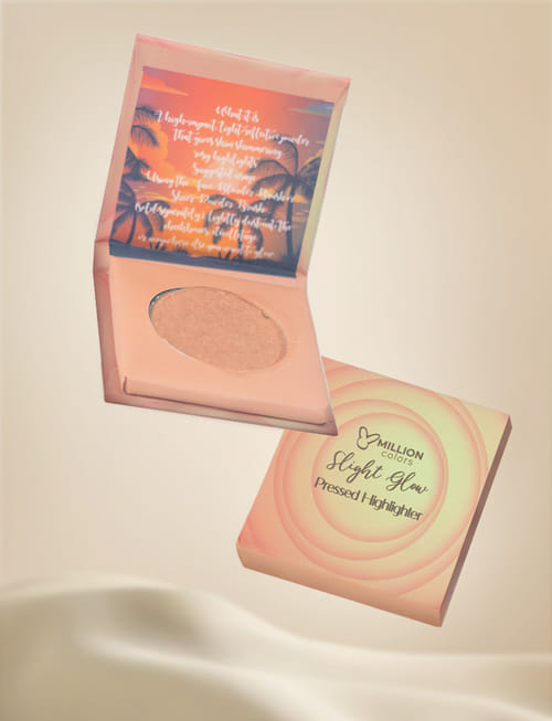 Slight Glow Pressed Highlighter - Rose Gold Slight Glow Pressed Highlighter - Rose Gold