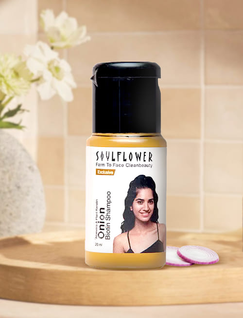 Onion Biotin Shampoo With Aloevera & Plant Keratin
