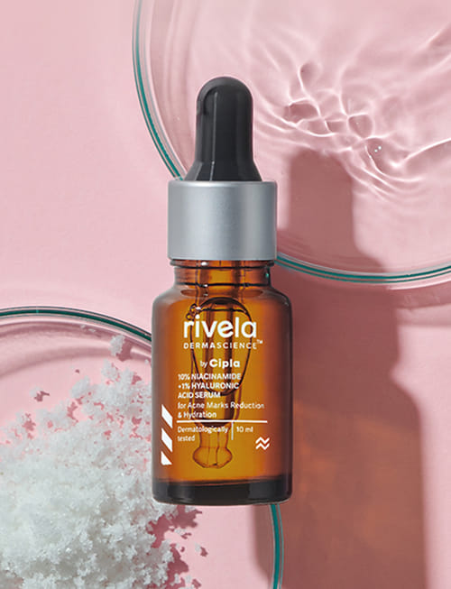 10% Niacinamide + 1% Hyaluronic Acid Serum