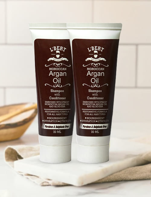 Moroccan Argan Oil Shampoo With Conditioner - Pack Of 2 Moroccan Argan Oil Shampoo With Conditioner - Pack Of 2