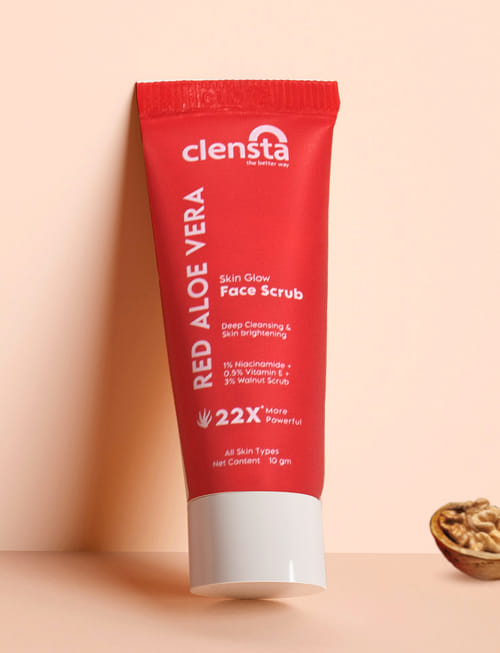 Red Aloe Vera Skin Glow Face Scrub Red Aloe Vera Skin Glow Face Scrub