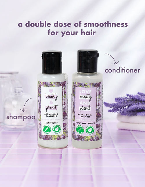Argan Oil & Lavender Mini Kit (Shampoo + Conditioner)