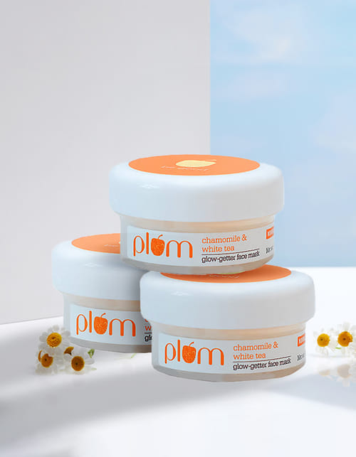 Chamomile & White Tea Glow Getter Face Mask Trio