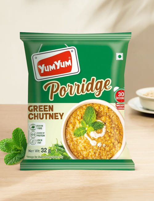 Green Chutney Porridge