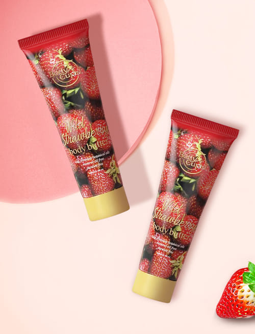Wild Strawberry Body Butter Duo