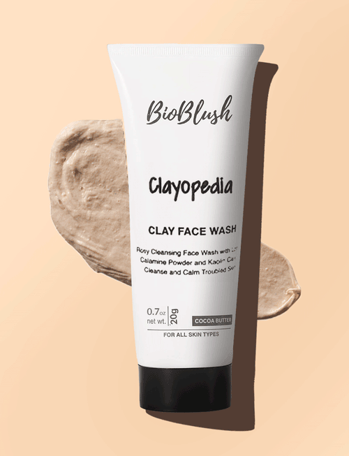 Clayopedia Clay Face Wash With Calamine Powder And Kaolin Clay