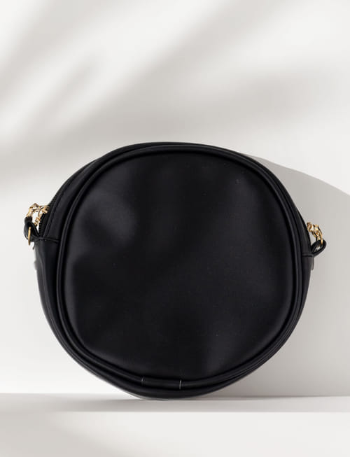 Sling Bag Black - Round