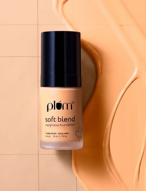 Soft Blend Weightless Foundation | With Hyaluronic Acid | Matte Finish - Tan Glow - 130N Soft Blend Weightless Foundation | With Hyaluronic Acid | Matte Finish - Tan Glow - 130N