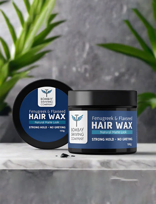 Strong Hold Hair Wax - Non- Sticky