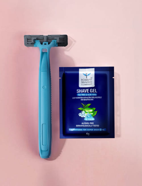 Men Razor + Shave Gel