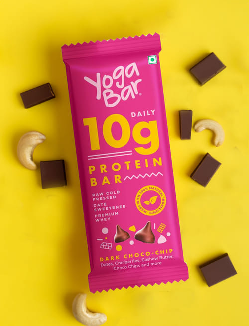 10g Protein, Dark Choco Chip Protein Bar 10g Protein, Dark Choco Chip Protein Bar