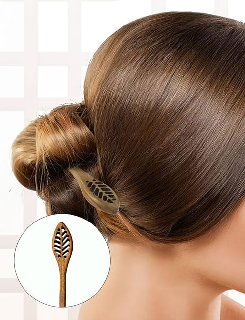 Wooden Hair Pin