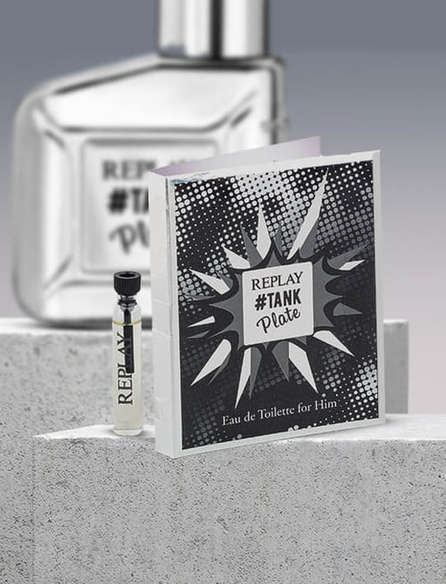 Replay Tank Plate Male EDT